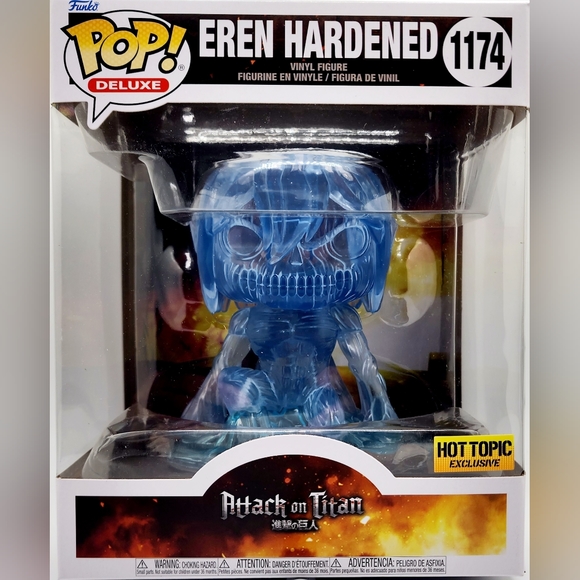 Funko Other New Funko Attack On Titan Eren Hardened Pop 174